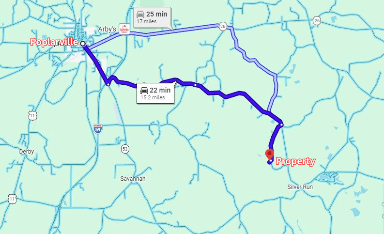 SOLD – 0.15 Acre to Build w/ Power Near Wolf River