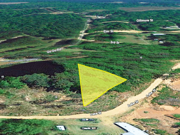SOLD – 0.15 Acre to Build w/ Power Near Wolf River