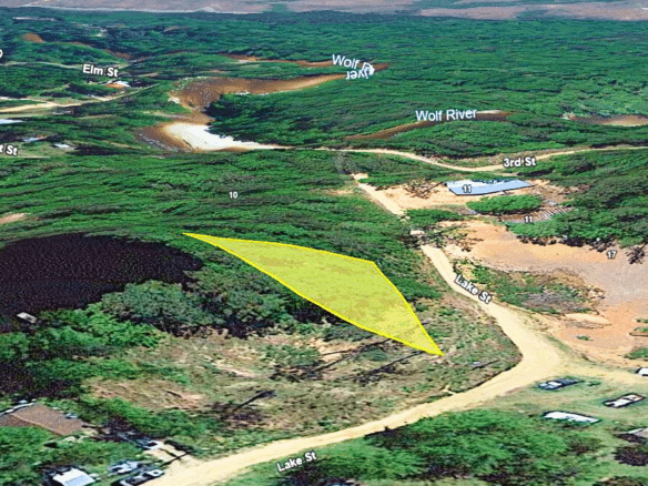 SOLD – 0.15 Acre to Build w/ Power Near Wolf River
