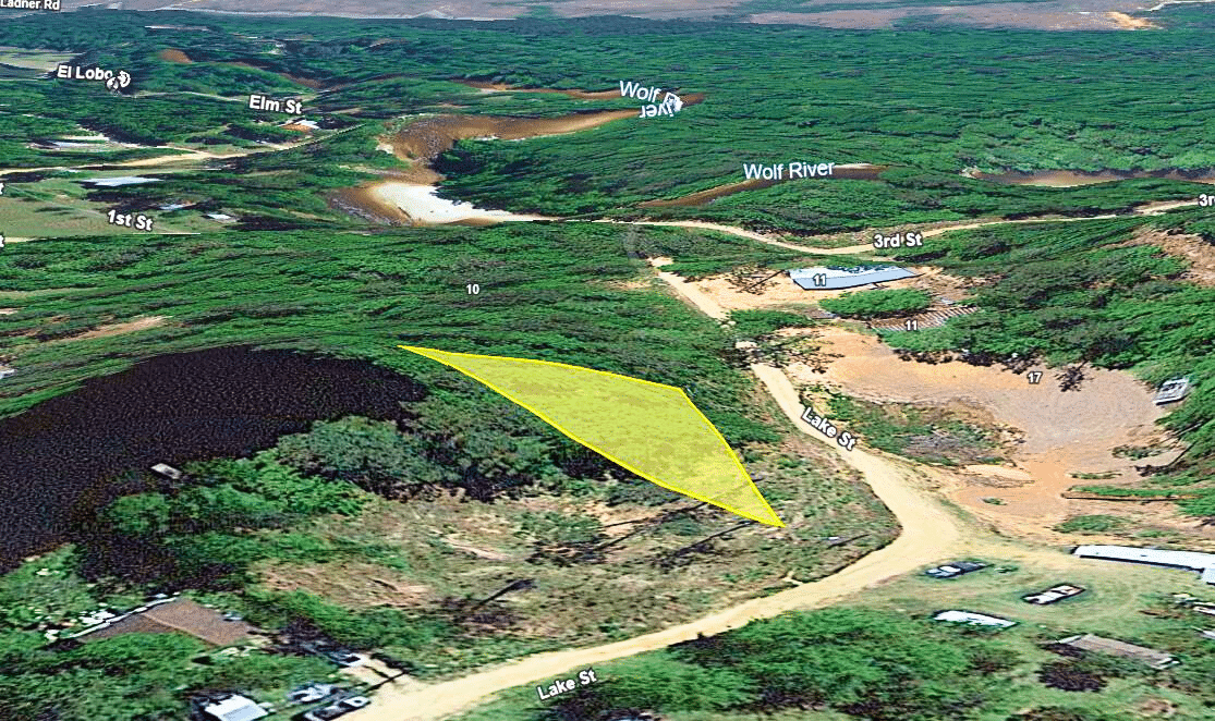SOLD – 0.15 Acre to Build w/ Power Near Wolf River