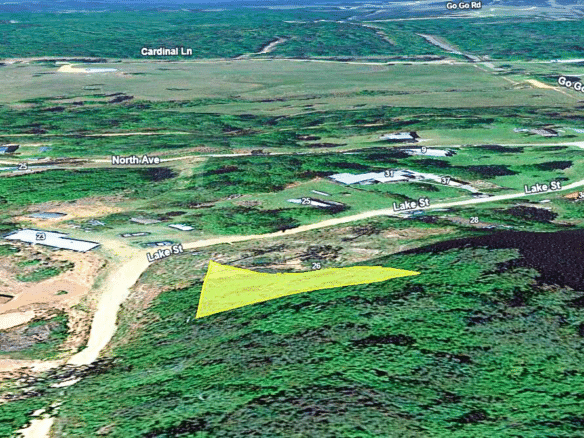 SOLD – 0.15 Acre to Build w/ Power Near Wolf River