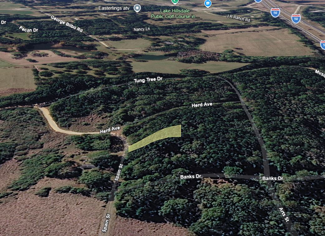0.28 Acre Wooded Lot Near Lake!