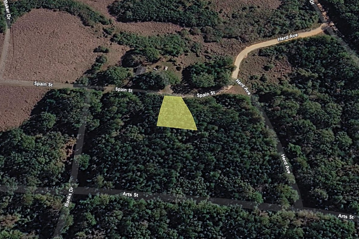 0.28 Acre Wooded Lot Near Lake!