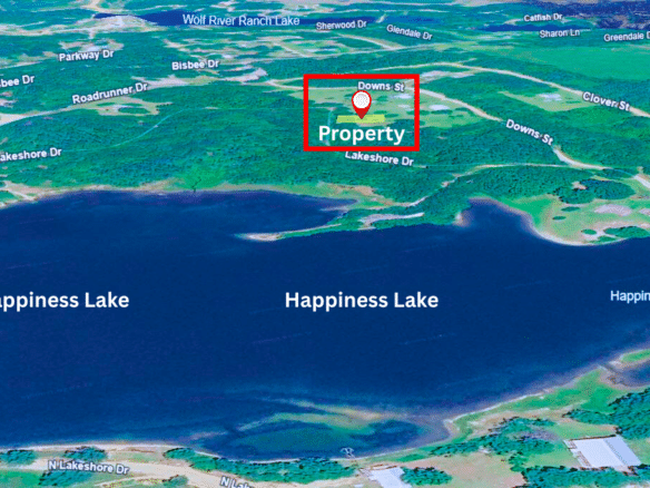 0.21-Acre Lot with Happiness Lake Views!