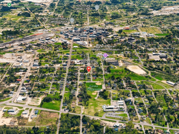 Corner Lot in Hattiesburg w/ Utilities!