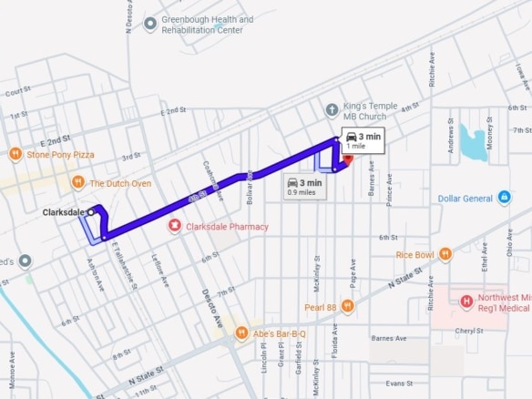 Residential Lot for Sale – Great Location in Clarksdale, MS!