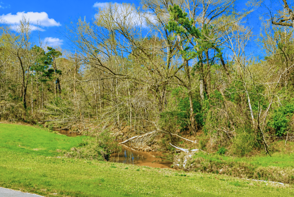 0.31 Acres with Highway Frontage & a Peaceful Creek!