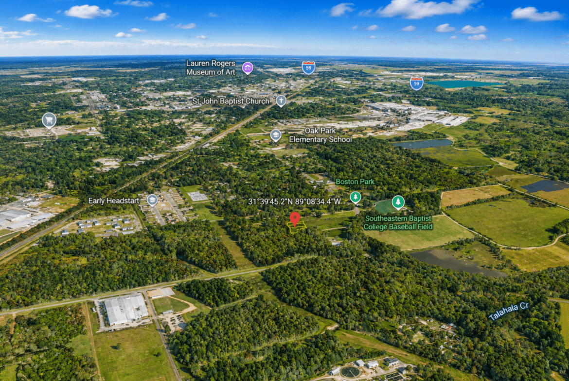 Perfect 0.14-Acre Homesite in Laurel, MS