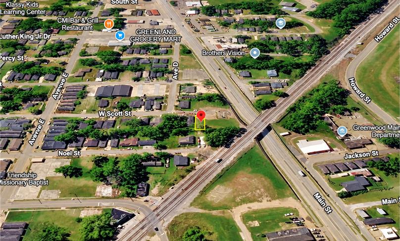 Greenwood Mississippi Land for Sale – 0.0574 Acres