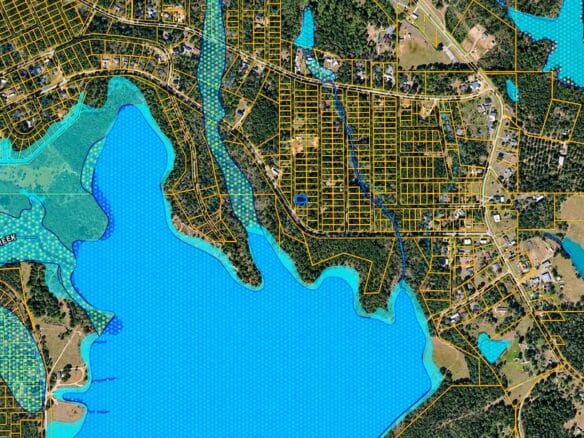 0.19-Acre Land Lot for Sale Near Lake Tom Bailey in Toomsuba, MS