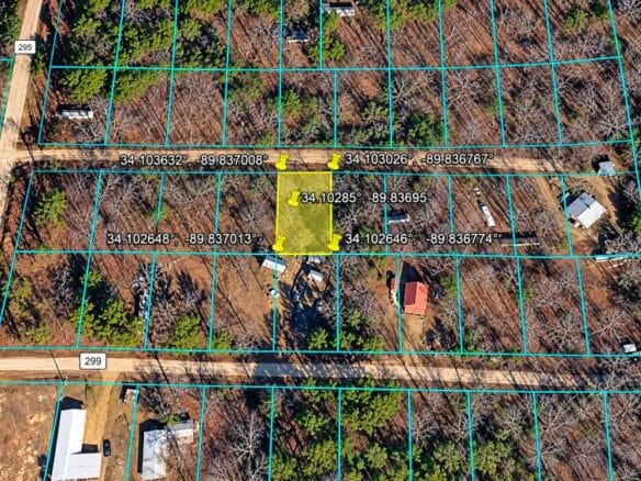 Mississippi Land for Sale Near Enid Lake – 0.20 Acres!