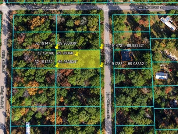 0.25-Acre Wooded Lot for Sale in Rankin County, MS!