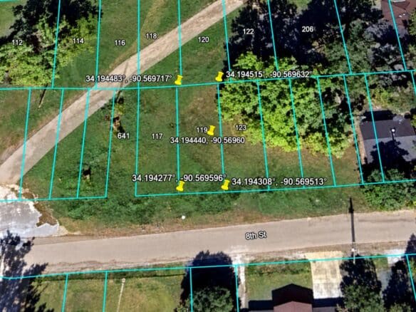 0.054-Acre Downtown Clarksdale Lot | $199 Down!